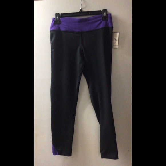 🌟Cropped 7/8 Athletic Pant-Purple - Picture 4 of 9